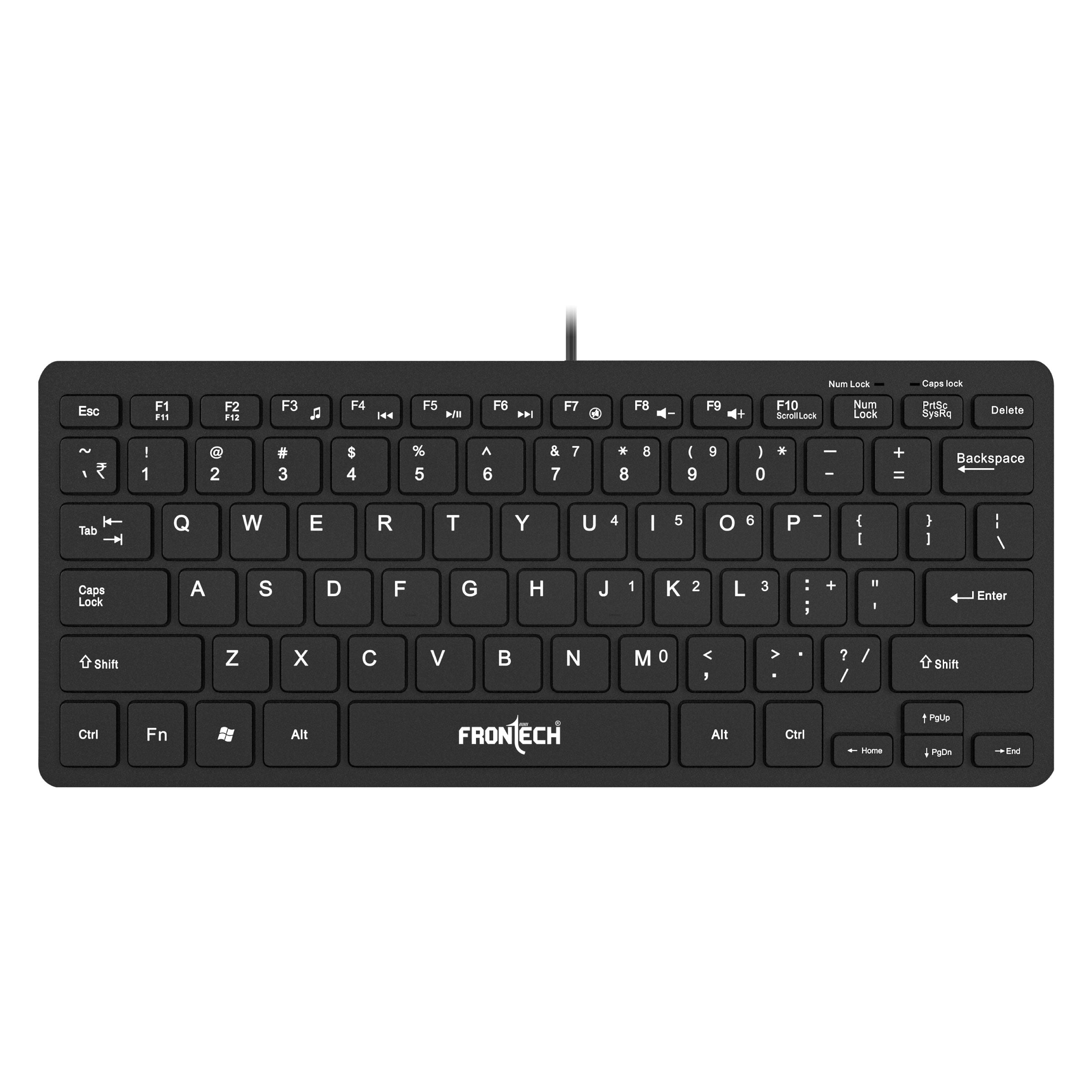 Frontech Wired Mini Keyboard (KB-0041) Frontech Wired Mini Keyboard (KB-0041)